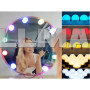 Подсветка Led для зеркала с пультом 10 ламп RGB